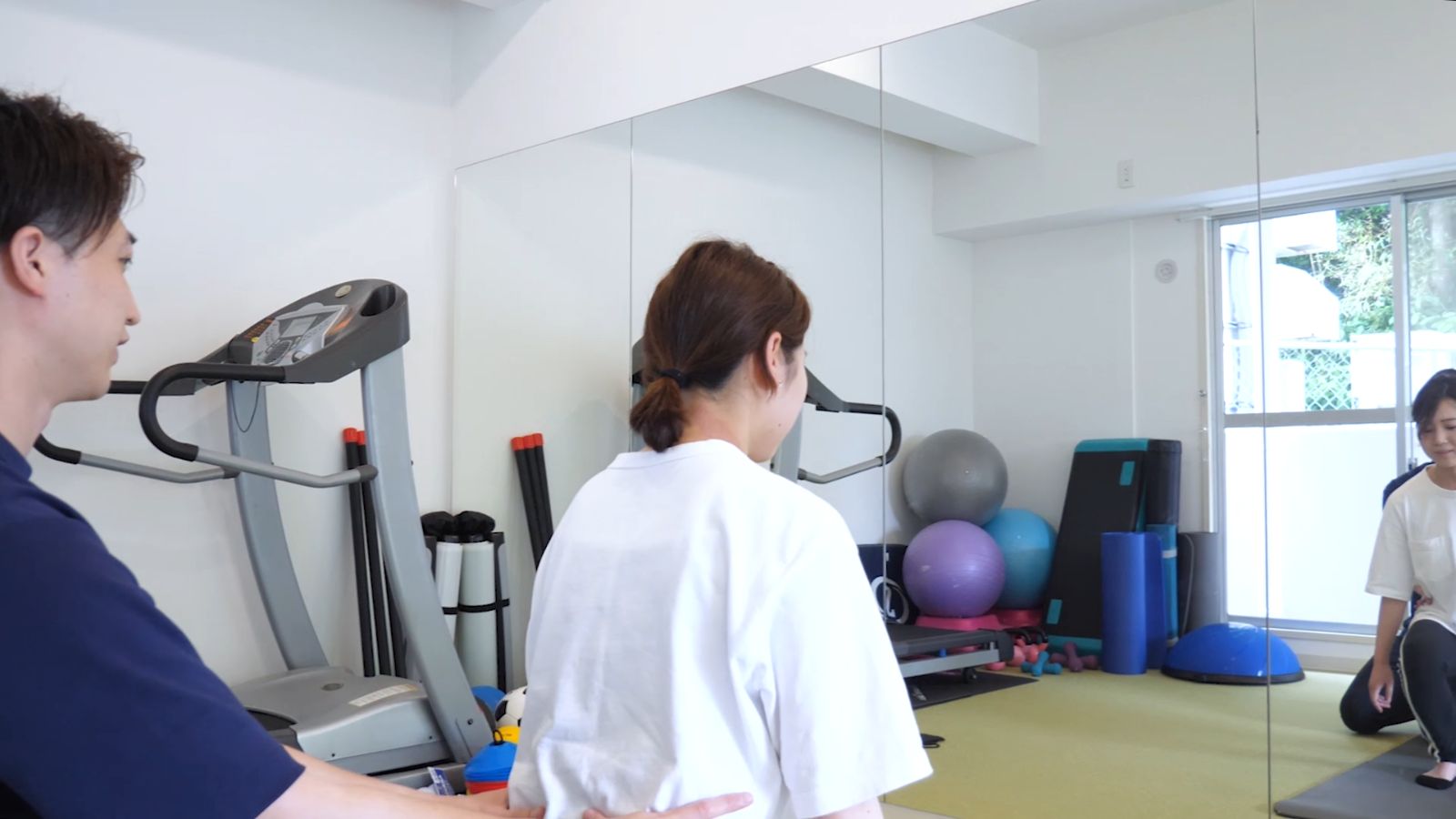 Suqos Gymの施術・トレーニングの様子