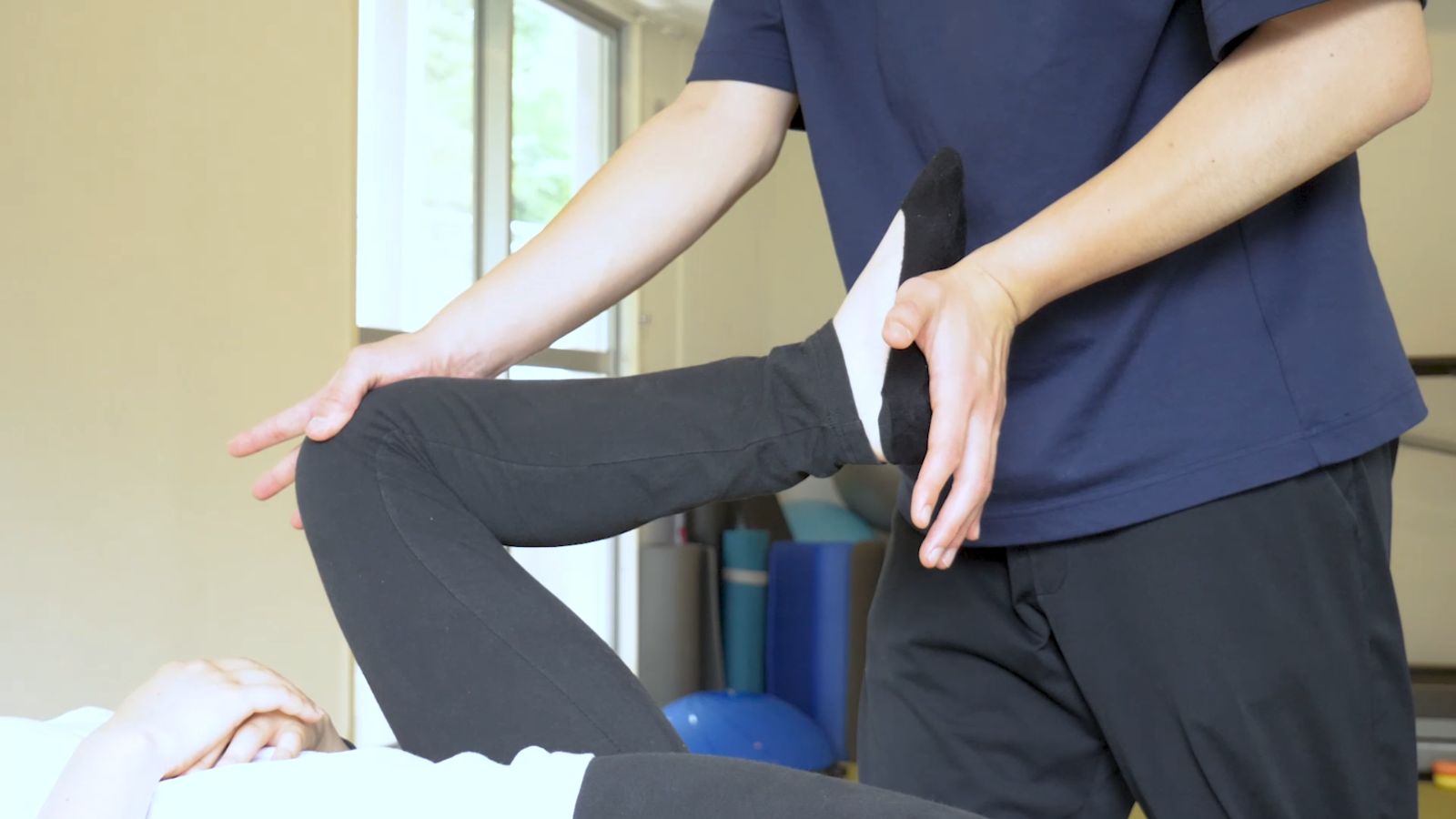 Suqos Gymの施術・トレーニングの様子